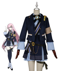 Hatsune Miku Project Sekai Musik-Uniform Cosplay Kostuem Damen Mehrfarbig