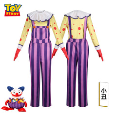 Clang Clang Toy Story Clown Outfit Cosplay Kostuem Damen