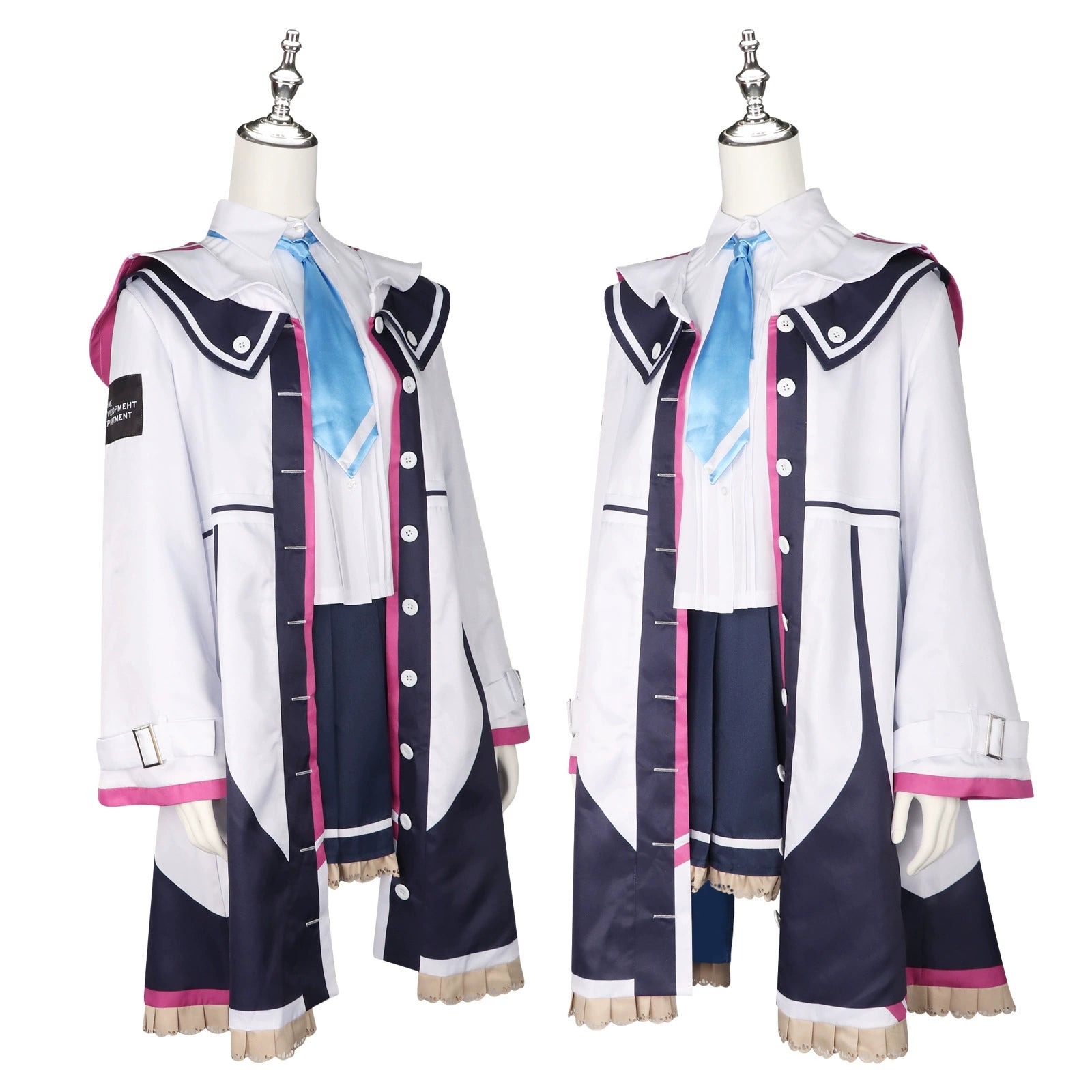 Iori Blue Archive Schuluniform Cosplay Kostuem Damen Weiß
