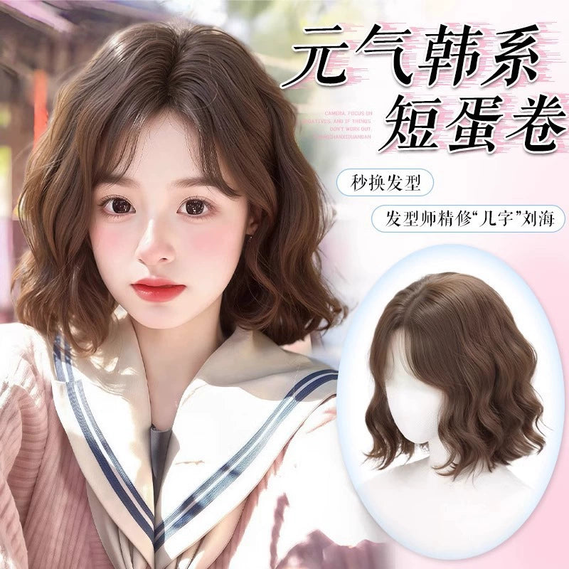 Korean Curl Cosplay Peruecke Damen