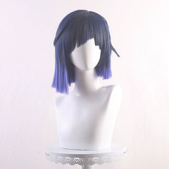 Yelan Cosplay Peruecke Damen