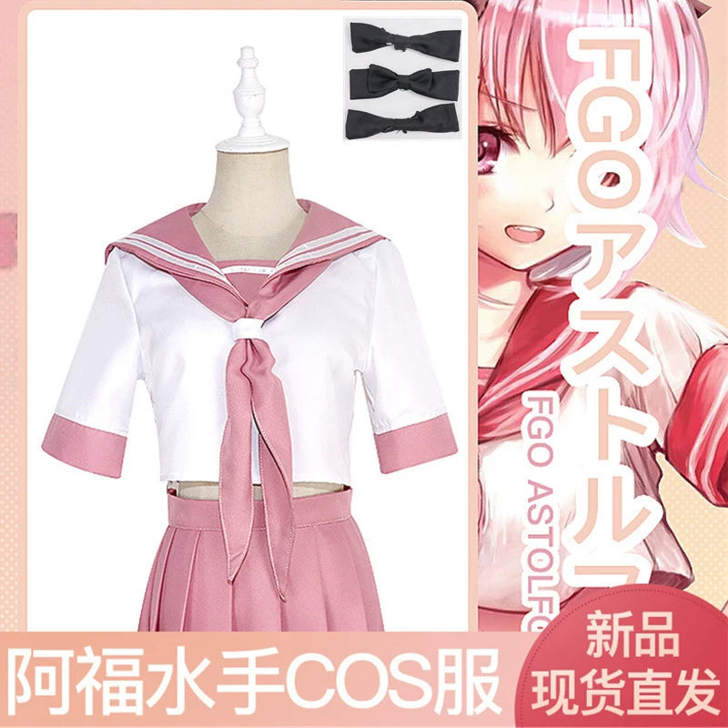 Astolfo Sailor Fate Grand Order Seefahrer Uniform Cosplay Kostuem Damen