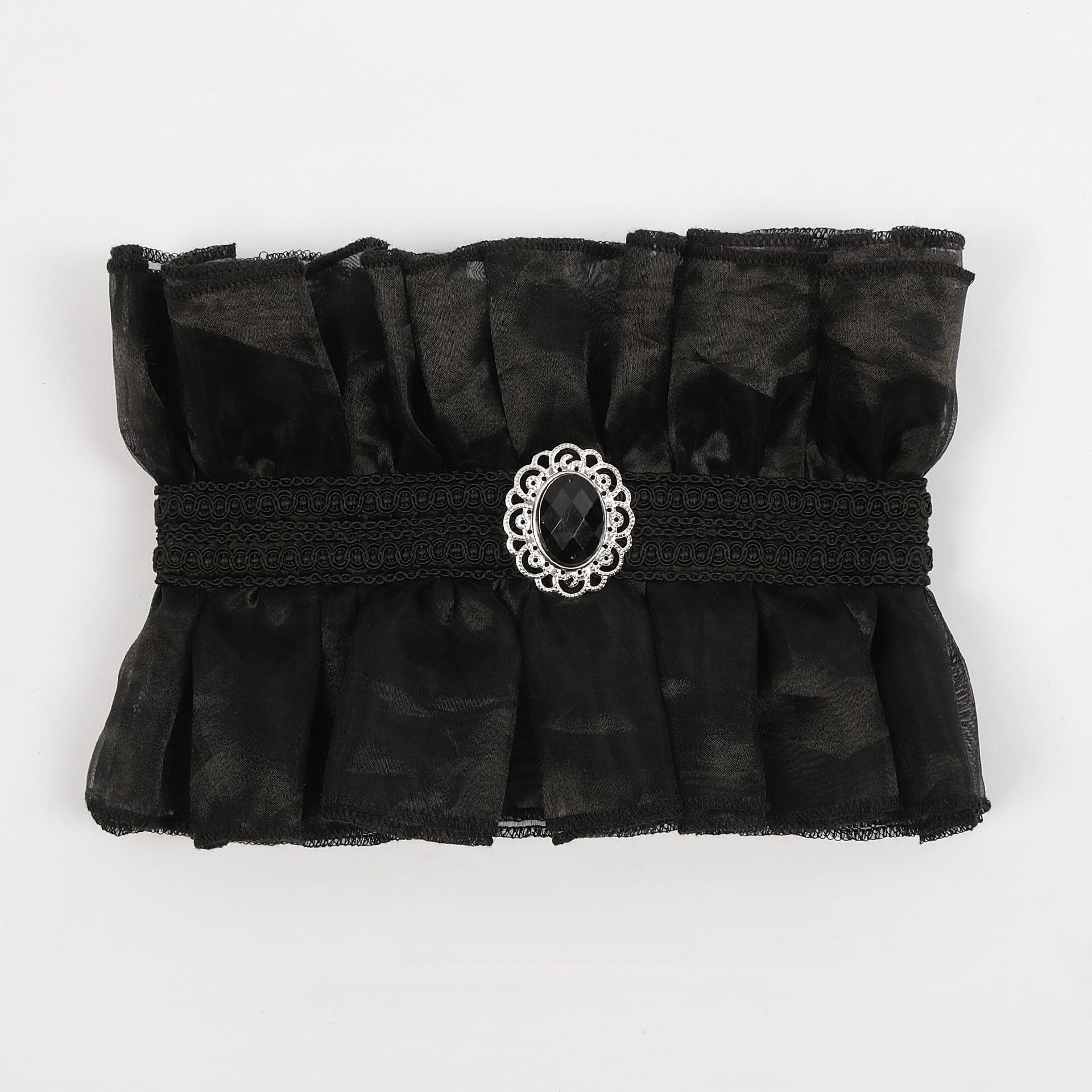 Fake-Kragen Kollektion – 8 viktorianische Jabot & Spitzenkragen, Einheitsgröße