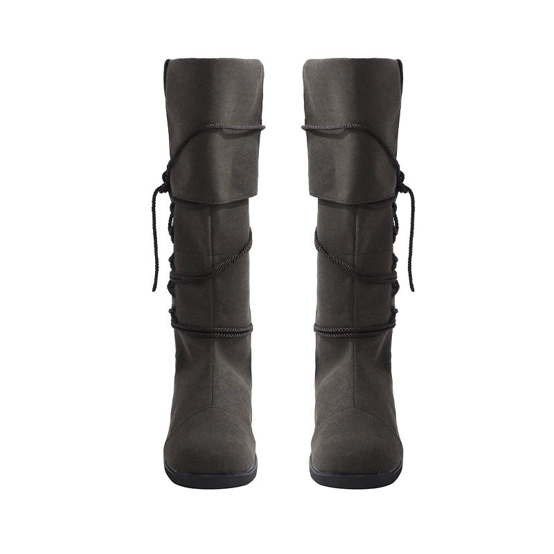 Aragorn Lord of the Rings Ranger-Outfit Cosplay Kostuem Damen Grün