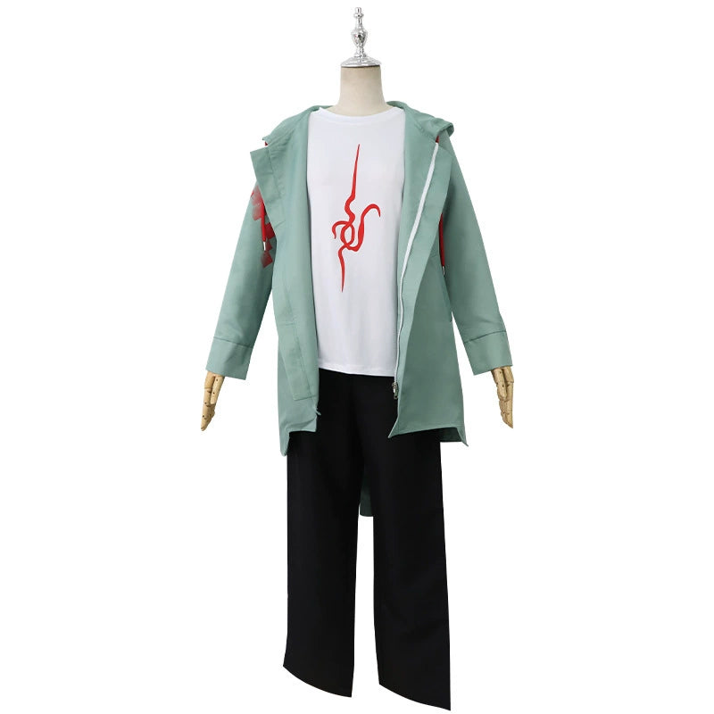 Nagito Komaeda Danganronpa Weisse Festgarderobe Cosplay Kostuem Damen