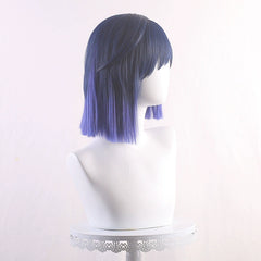 Yelan Cosplay Peruecke Damen