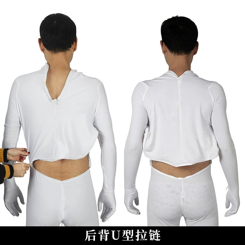 Mark Grayson Invincible Heldenanzug Cosplay Kostuem Damen Schwarz