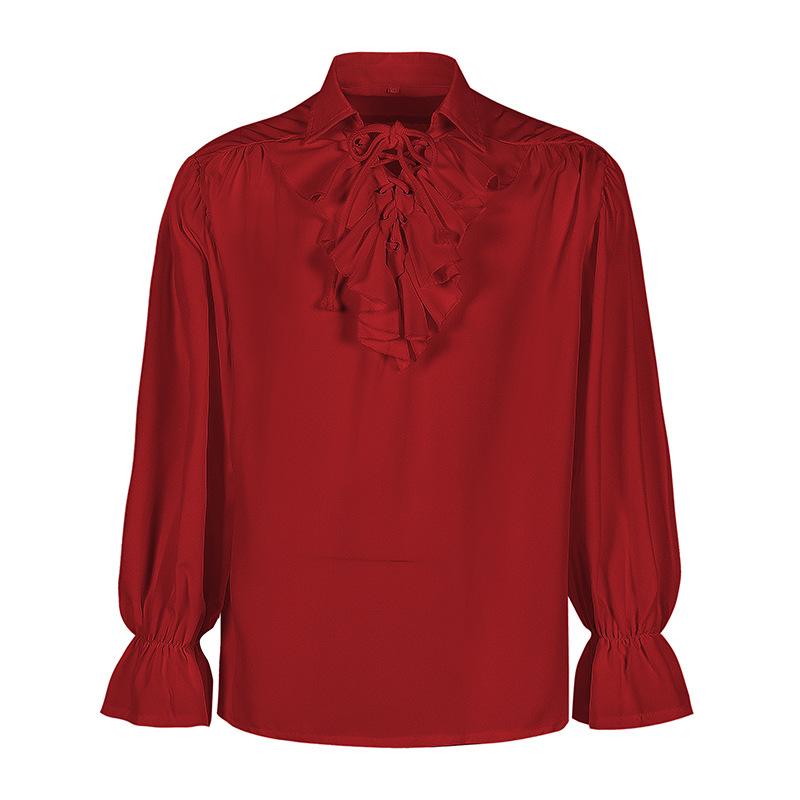 Puffärmel-Top – viktorianische Bluse mit & ohne Gürtel, DAMEN