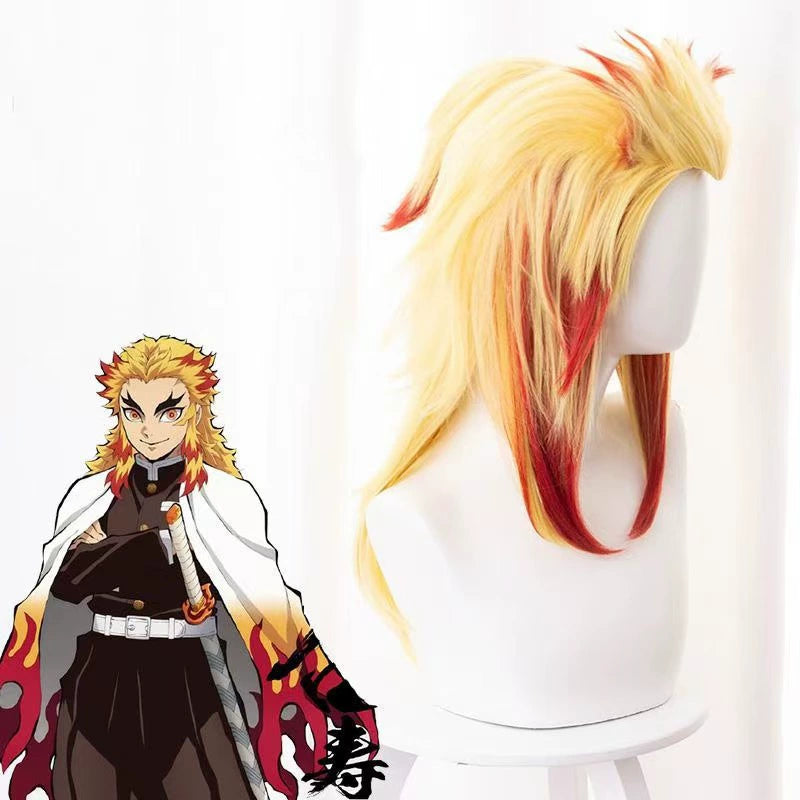 Rengoku Cosplay Peruecke Damen